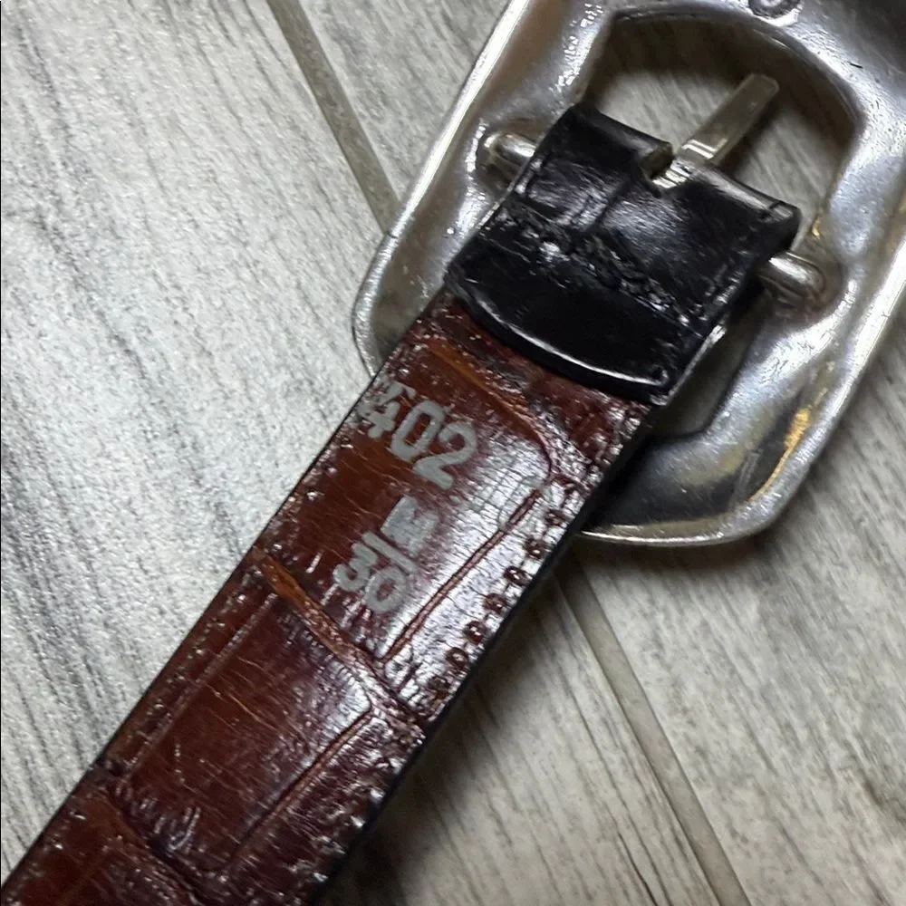 Brighton - 40210 Ladies Belt Size M|30 Reversible Black and Brown